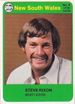 1978 Scanlens Cricket #8 Steve Rixon Front