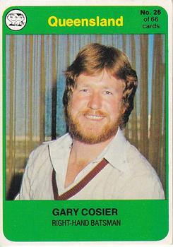 1978 Scanlens Cricket #26 Gary Cosier Front