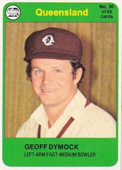 1978 Scanlens Cricket #30 Geoff Dymock Front