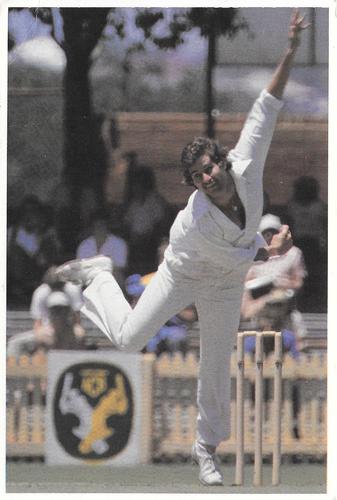 1981 Scanlens Cricket Super Star #2 Terry Alderman Front
