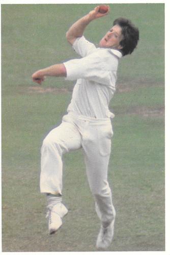 1981 Scanlens Cricket Super Star #8 Geoff Lawson Front