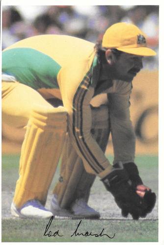 1981 Scanlens Cricket Super Star #17 Rod Marsh Front