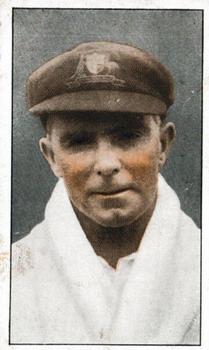 1926 Godfrey Phillips Famous Cricketers #14 Jack Ellis Front