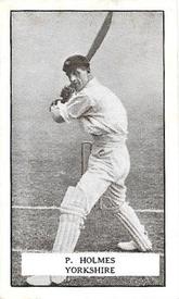 1926 Gallaher Cigarettes Famous Cricketers #1 Percy Holmes Front