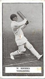 1926 Gallaher Cigarettes Famous Cricketers #4 Wilfred Rhodes Front