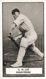 1926 Gallaher Cigarettes Famous Cricketers #13 Garnet Lee Front