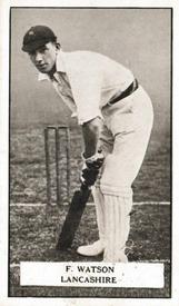 1926 Gallaher Cigarettes Famous Cricketers #14 Frank Watson Front
