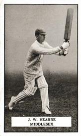 1926 Gallaher Cigarettes Famous Cricketers #28 John Hearne Front
