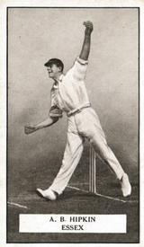 1926 Gallaher Cigarettes Famous Cricketers #44 Augustus Hipkin Front