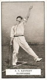 1926 Gallaher Cigarettes Famous Cricketers #45 Alec Kennedy Front