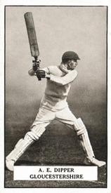 1926 Gallaher Cigarettes Famous Cricketers #47 Alfred Dipper Front