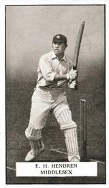 1926 Gallaher Cigarettes Famous Cricketers #50 Patsy Hendren Front