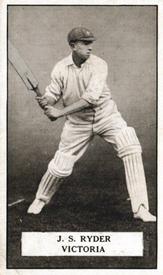 1926 Gallaher Cigarettes Famous Cricketers #58 Jack Ryder Front