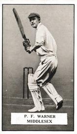 1926 Gallaher Cigarettes Famous Cricketers #61 Pelham Warner Front