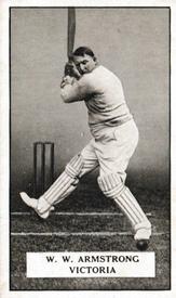 1926 Gallaher Cigarettes Famous Cricketers #64 Warwick Armstrong Front