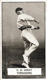 1926 Gallaher Cigarettes Famous Cricketers #68 George Hirst Front