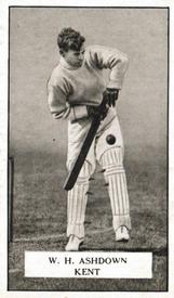 1926 Gallaher Cigarettes Famous Cricketers #70 Bill Ashdown Front