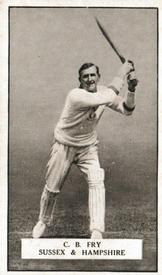 1926 Gallaher Cigarettes Famous Cricketers #82 Charles Fry Front