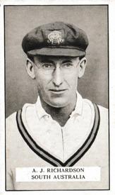1926 Gallaher Cigarettes Famous Cricketers #93 Arthur Richardson Front