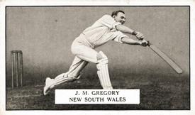 1926 Gallaher Cigarettes Famous Cricketers #99 Jack Gregory Front