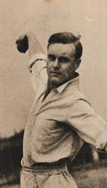 1923 R & J Hill Famous Cricketers #5 Greville Stevens Front