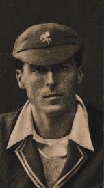 1923 R & J Hill Famous Cricketers #13 Frank Woolley Front
