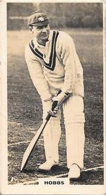 1926 Wills's English Cricketers (New Zealand Issue) #1 Jack Hobbs Front
