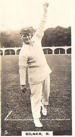 1926 Wills's English Cricketers (New Zealand Issue) #5 Roy Kilner Front