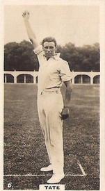 1926 Wills's English Cricketers (New Zealand Issue) #6 Maurice Tate Front