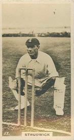 1926 Wills's English Cricketers (New Zealand Issue) #17 Herbert Strudwick Front