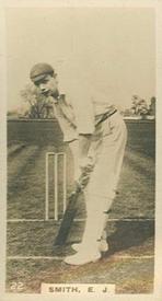 1926 Wills's English Cricketers (New Zealand Issue) #22 Tiger Smith Front