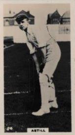 1926 Wills's English Cricketers (New Zealand Issue) #24 William Astill Front