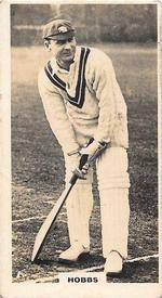 1926 British American Tobacco English Cricketers New Zealand Issue #1 Jack Hobbs Front