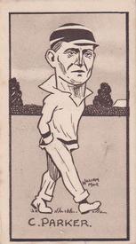 1926 R & J Hill Caricatures Of Famous Cricketers #41 Charlie Parker Front