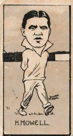 1926 R & J Hill Caricatures Of Famous Cricketers #43 Harry Howell Front
