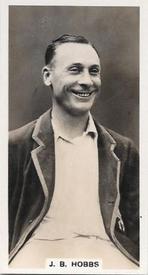 1928 J.Millhoff & Co Famous Test Cricketers #5 Jack Hobbs Front