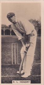 1928 J.Millhoff & Co Famous Test Cricketers #15 Hunter Hendry Front