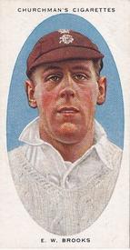 1936 Churchman's Cricketers #6 Edward Brooks Front
