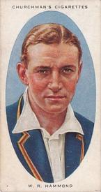 1936 Churchman's Cricketers #16 Walter Hammond Front