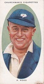 1936 Churchman's Cricketers #49 Arthur Wood Front