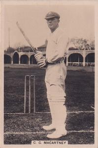 1928 J.Millhoff & Co Famous Test Cricketers (Large) #27 Charlie Macartney Front
