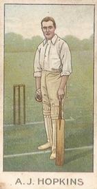 1903 Wills's Cricketers #7 Bert Hopkins Front