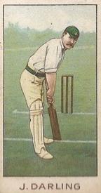 1903 Wills's Cricketers #13 Joe Darling Front