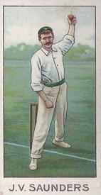 1903 Wills's Cricketers #14 Jack Saunders Front