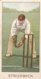 1903 Wills's Cricketers #16 Herbert Strudwick Front