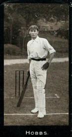 1912 F & J Smith Series Of 50 Cricketers #9 Jack Hobbs Front