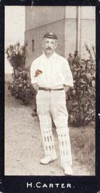 1912 F & J Smith Series Of 50 Cricketers #18 Sammy Carter Front