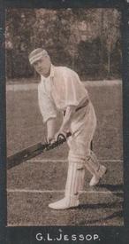 1912 F & J Smith Series Of 50 Cricketers #22 Gilbert Jessop Front