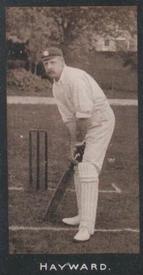 1912 F & J Smith Series Of 50 Cricketers #26 Tom Hayward Front