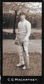 1912 F & J Smith Series Of 50 Cricketers #29 Charlie Macartney Front